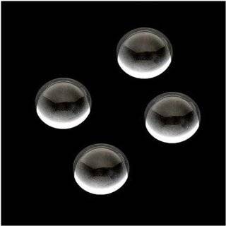  Czech Clear Glass Cabochon Oval Beads Crystal Magnify 10mm 