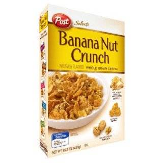 Post Selects Banana Nut Crunch Cereal, 15.5 oz (Pack of 6)  