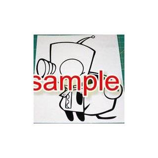 Invader Zim Flying Animation Character Vinyl Decal Bumper Sticker 4x5 