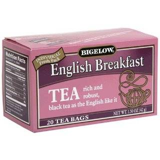   Tea, 20 Count Boxes (Pack of 6)  Grocery & Gourmet Food