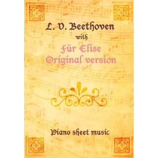 Für Elise (for solo piano): Ludwig van Beethoven:  Kindle 