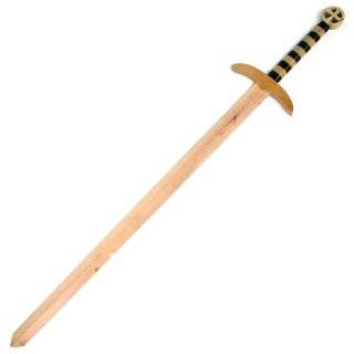 47 Inch Wooden Medieval Crusader Practice Waster Sword