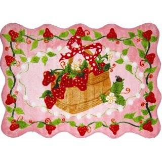 Strawberry Rug (Handmade Braided Rug):  Home & Kitchen