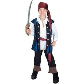Halloween Senations Childrens Costumes Pirate King   Childs Large