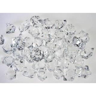 Translucent Clear Acrylic Ice Rocks for Vase Fillers or Table Scatters