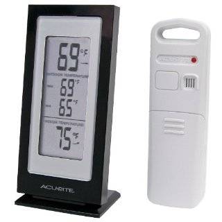  Acu Rite Wireless Weather Thermometer: Home & Kitchen