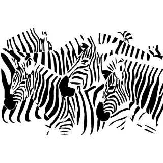  Zebra Head   Animal Decal Vinyl Car Wall Laptop Cellphone 