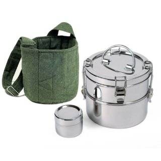  To  Go Ware 2 Tier Stainless Lunch Box: Kitchen & Dining