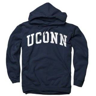  Connecticut Huskies Navy Arch Long Sleeve T Shirt Sports 