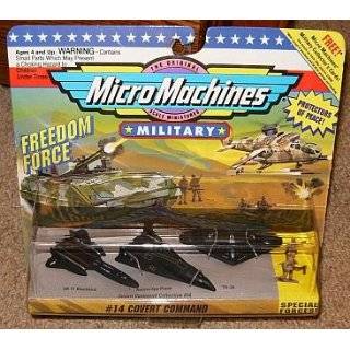  Micro Machines Battle Zone Air Command Playset: Toys 