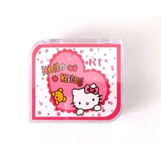Hello Kitty Cute Contact Lenses Case Set Care Pink Dog