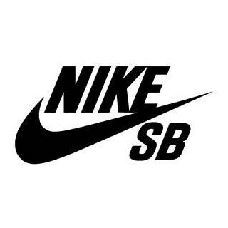 Nike SB Skateboarding Vinyl Sticker Decal Gold 6 Inch
