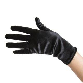  Beautiful Wrist Length Short Satin Gloves in Assorted 