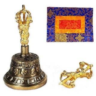  Bell and Dorje (Vajra) ; Tibetan Ritual Health & Personal 