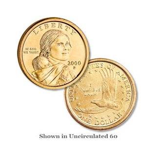  2000 P Sacagawea Dollar Coin 