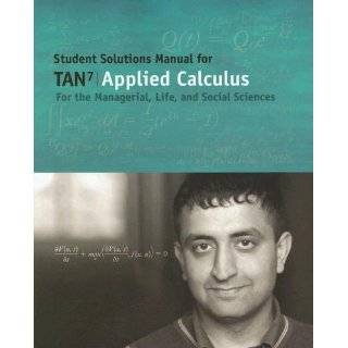  By Soo T. Tan: Applied Calculus for the Managerial, Life 