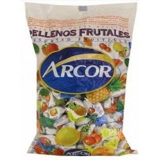 Arcor Assorted Fruit Flavored Kosher Candy with Chewy Centers 2 Packs