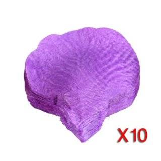 Pack of 1000 Purple Silk Rose Petals ** Special Offer ** Slight Odour