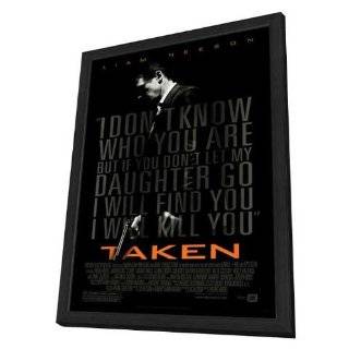  Taken Poster Movie B 27x40 Liam Neeson Maggie Grace Famke 