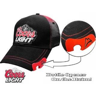 Coors Light Mountain Beer Bottle Opener Baseball Hat Ball Cap:  