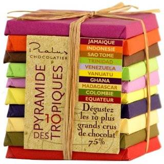 Pralus Chocolate Pyramide Des 10 Tropiques   Mini