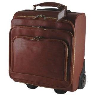 Leather Trolley Case Handmade in Italy by Chiarugi  Leather Luggage 