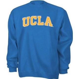  UCLA Bruins Blue Tackle Twill Crewneck Sweatshirt Sports 