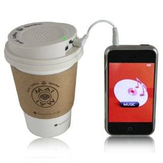 Mai Coffee Cup Portable Speaker for iPod, iPhone and MP3 