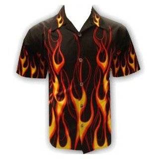  NEW Phoenix Fire Flames Biker Shirt Clothing
