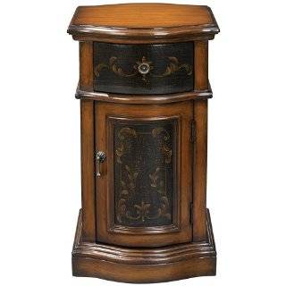  Burma Parrot Round Drum End Table: Home & Kitchen