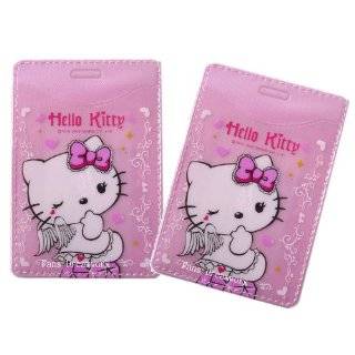 Sanrio Hello Kitty License 2pc Credit Card Badge Holders   Hello Kitty 