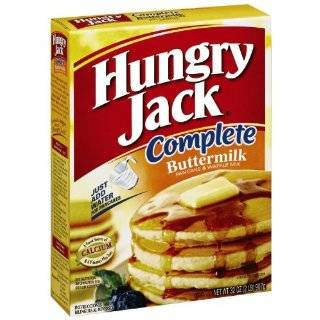 Hungry Jack Pancake and Waffle Complete Buttermilk, 32 Ounce Boxes 