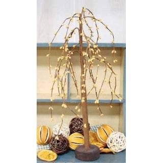    Primitive Red Pip Berry Weeping Willow Tree: Home & Kitchen