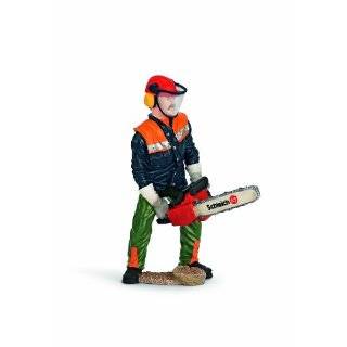  Schleich Farm Life Worker with Brush Cutter Toys & Games