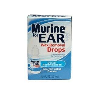 Murine Ear Drops Carbamide Peroxide Ear Wax Removal Aid, 0.5 Ounce 