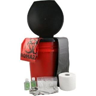   Zone Honey Bucket Style Toilet Complete Set with Liner and Chemicals
