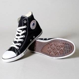 Converse Chuck Taylor All Star Hi Top Black Slim Profile Leather Shoes 