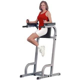   Rated Vertical Knee Raise and Dip Station Power Tower GVKR60