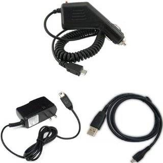   Charger + Home Wall Charger + USB Data Charge Sync Cable for HTC