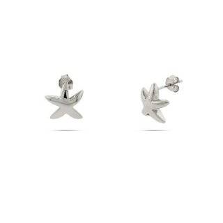 Starfish Earrings with Swarovski Crystals Jewelry 