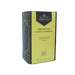   & Sons Fine Teas Verveine, Lemon Verbena Herbal Tea   20 Tea bags