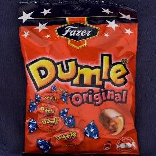 Fazer Dumle Original Soft Toffee Covered With Milk Chocolate 220g bag 