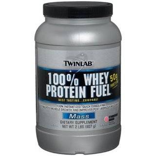 Twinlab 100% Whey Protein Fuel, Chocolate Surge, 5 Pound Twinlab 100% 