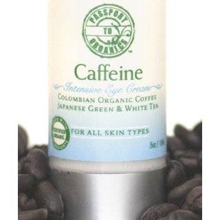 Caffeine Eye Cream   Organic Colombian Coffee    Reduce puffiness 
