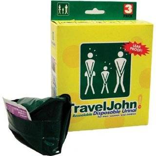 Travel John Disposable Resealable Urinals