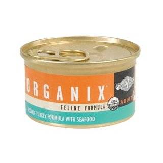 Castor & Pollux Organix Feline Formula, Turkey with Seafood, 3 Ounce 