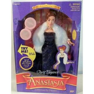  Anastasia doll   Together in Paris with Pooka the dog 1997 