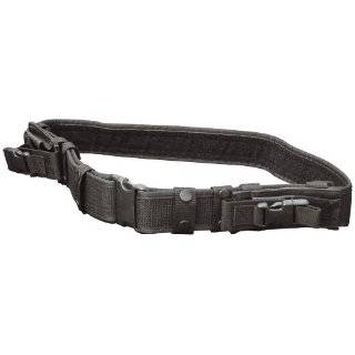   Law Enforcement Pistol Belt with Dual Mag Pouches: Sports & Outdoors