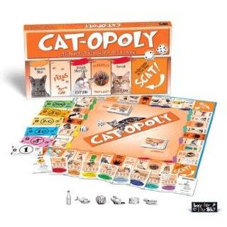 CAT OPOLY (Monopoly Style Board Game for Cats & their humans!)