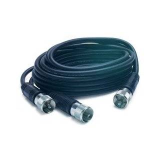 Roadpro 18ft CB Antenna CO Phase Coaxial Cable 3 PL 259 Connectors 